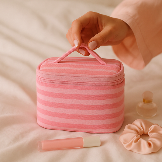 Pink Mini Makeup Bag