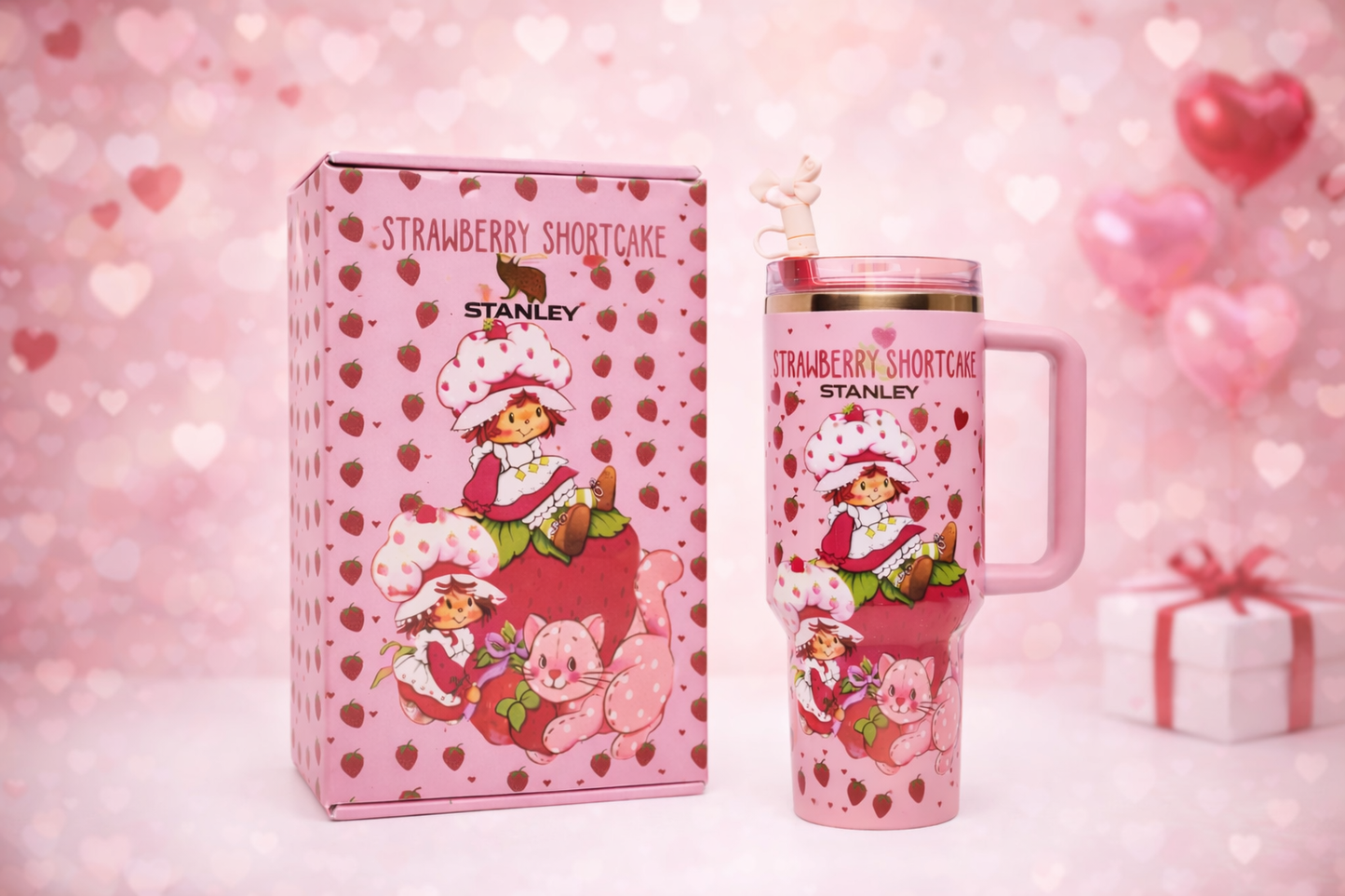 Exclusive Strawberry Shortcake Collab 40 oz