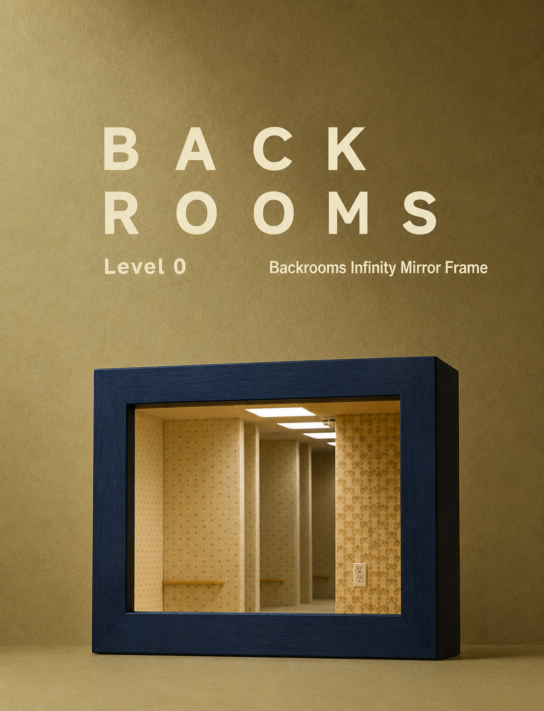 Back rooms infinity mirror
