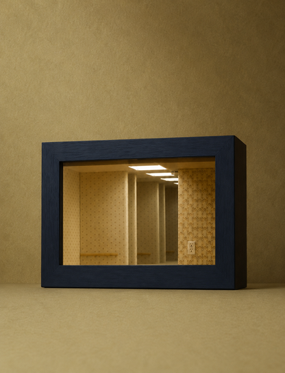 Back rooms infinity mirror