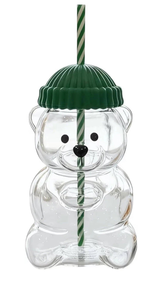 TEDDY BEAR GLASS CUP