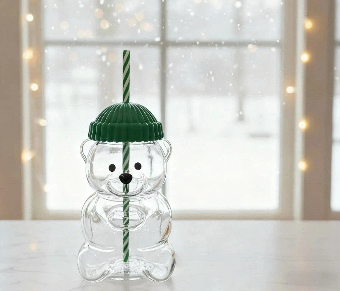 TEDDY BEAR GLASS CUP