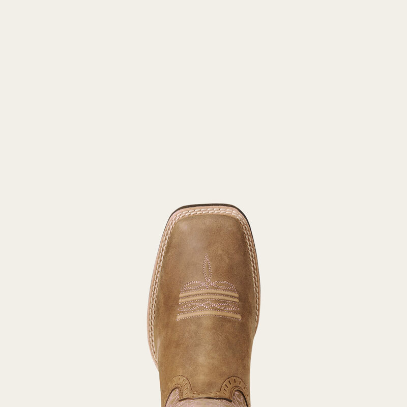 Round Up Remuda Wide Square Toe Western Boot